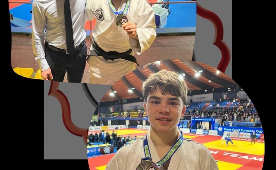 Belle performance de notre cadet, Jules BACK, à l'European Cup de Rome, Italie