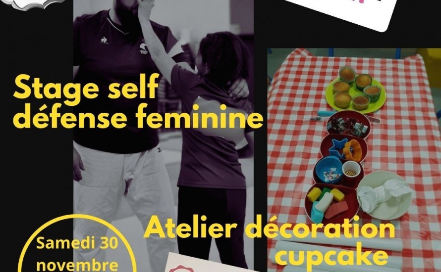 TELETHON-Stage d'auto défense féminine ! Atelier cupcake !  - le 30-11-2024