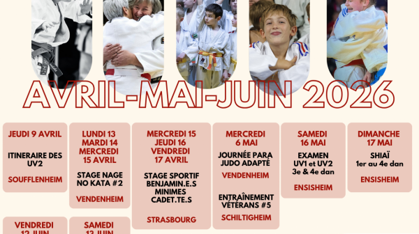 ACTUALITES AVRIL - MAI - JUIN 2026